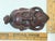 Vintage Chinese Hand-Carved Hardwood Smiling Sage Elder Wall Mask For Sale - Image 4 of 9