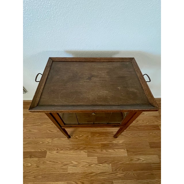 Brown 19th Century Dutch Tea Display Cabinet For Sale - Image 8 of 17