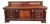 Mid 20th Century Monumental Carved Baroque Style Credenza With Figured Wood Panels — 102″ Wide For Sale