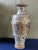Blue Antique Japanese Painted and Enameled Vase With Mark, Decorated With Phoenix Birds For Sale - Image 8 of 8