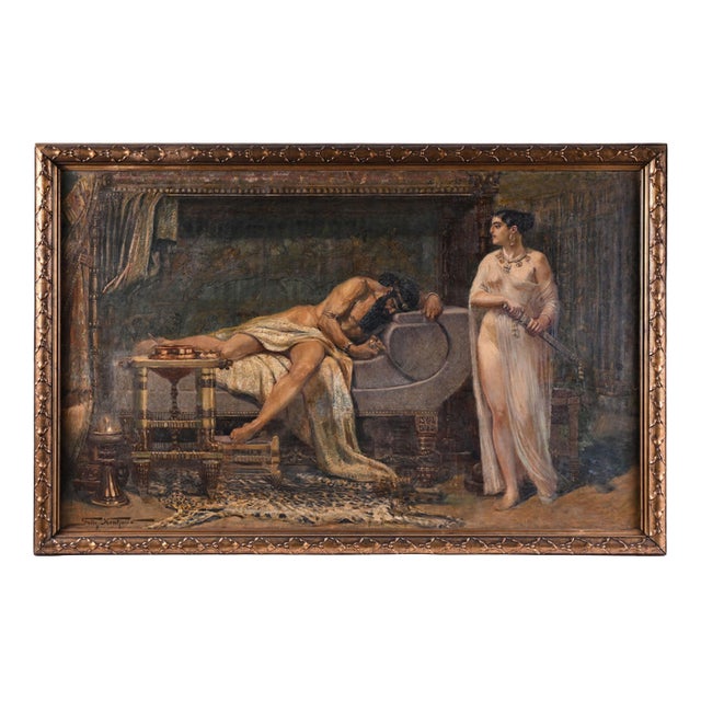Fritz Neuhaus, Judith and Holofernes, Painting For Sale