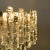 Ice Glass Light Fixtures, 2 Wall Scones and 2 Chandeliers from Kalmar, Set of 4 For Sale - Image 15 of 18