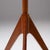 Scandinavian Floor Lamp with Rubelli Shade, 1960s For Sale - Image 3 of 6
