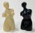 Figurative Vintage Resin Female Form Salt and Pepper Shakers, a Pair For Sale - Image 3 of 8