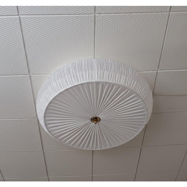 Large Finnish Model 75-204 Flush Mount attributed to Lisa Johansson-Pape for Orno / Stockmann, 1950s For Sale - Image 6 of 14