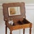 Dressing Table with Beveled Mirror For Sale - Image 3 of 17