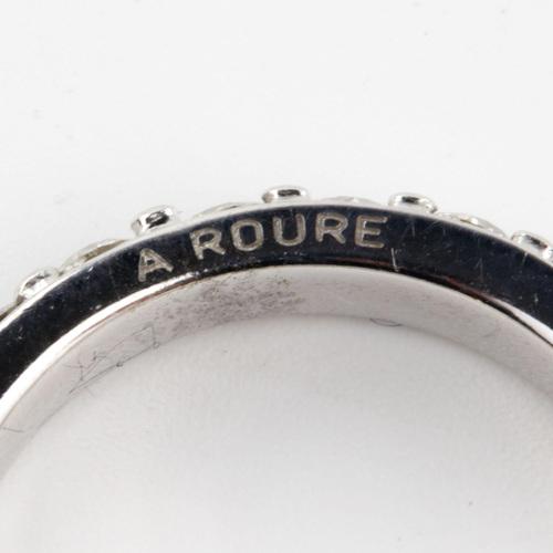 Gold Ring with Diamonds. Gassan., 2000s For Sale - Image 6 of 8