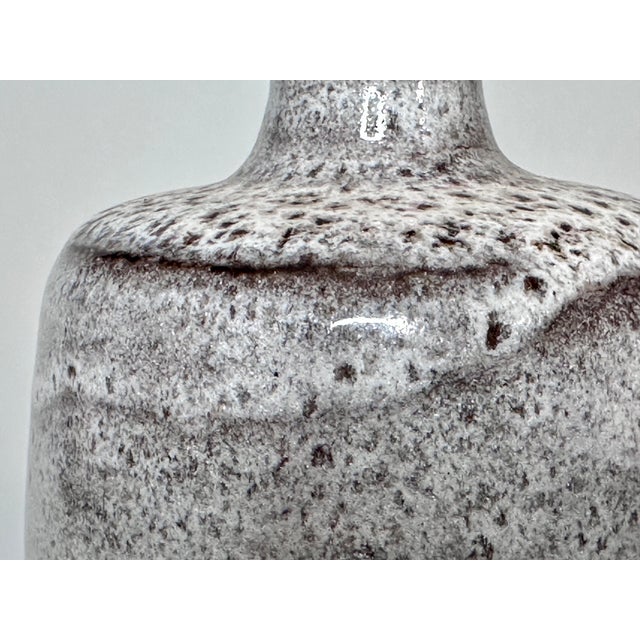 Studio Ceramic Bottle Vase and Bowl by Elli & Walter Serocka, Germany 1970s, Set of 2 For Sale - Image 10 of 17