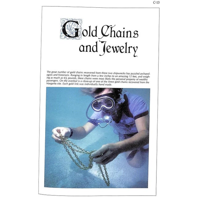 Paper "Treasure of the Atocha: A Four Hundred Million Dollar Archeological Adventure" 1986 Mathewson, R. Duncan III For Sale - Image 7 of 17