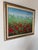 Mid-Century Modern 1980s C. Benolt Floral Farm Landscape Oil on Canvas Painting, Framed For Sale - Image 3 of 12