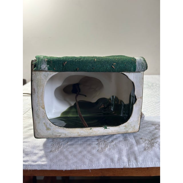 Vintage Art Deco Royal Haeger Double Horse Head Pottery Table Lamp For Sale - Image 12 of 12