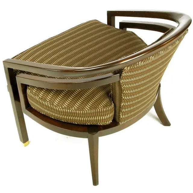 Wood 1960s Club Chairs by Century - a Pair For Sale - Image 7 of 9