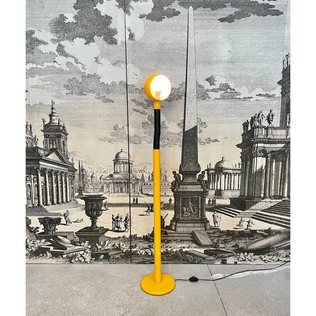 Modern Italian Modernist Metal Floor Lamp with Flexible Arm & Adjustable Lampshade, 1960s For Sale - Image 3 of 14