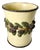 1980s Vintage Arts & Crafts Adirondack Black Forest Pine Cone Accent Wastebasket For Sale