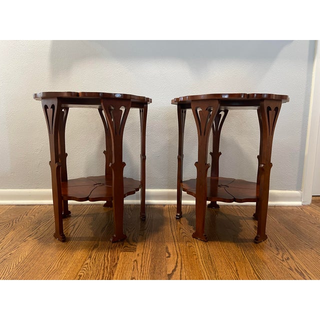 Stickley Grand Poppy Table a Pair Chairish