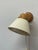 1970s Swedish Pine and Fabric Wall Lights Solbackens Svarveri - A Pair For Sale In Philadelphia - Image 6 of 11