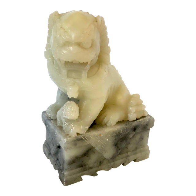 Stone Carved Fu Dog For Sale