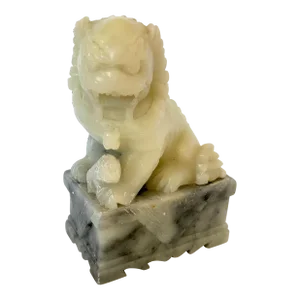 Stone Carved Fu Dog