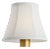Visual Comfort Signature 5" Linen Bell Empire Shade For Sale