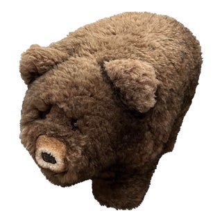 1960s Scully & Scully Bear Ottoman For Sale