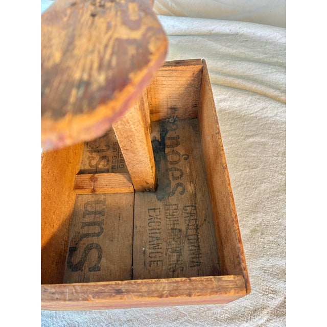 Early 20th Century Pine Shoe Shine Box For Sale - Image 10 of 12