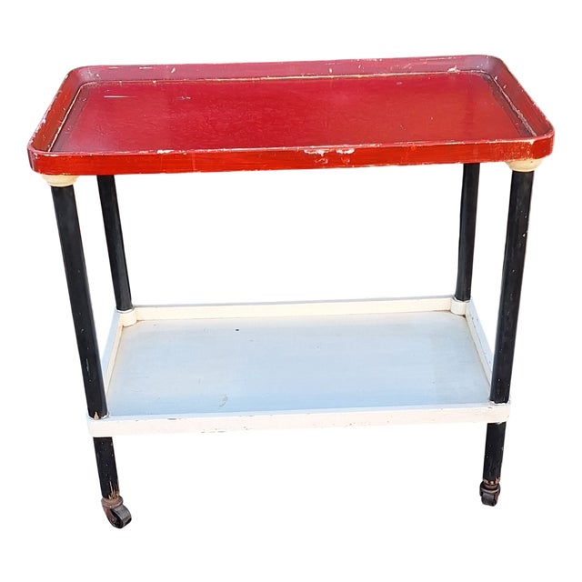 French Art Deco Tea Trolley, 1930s For Sale