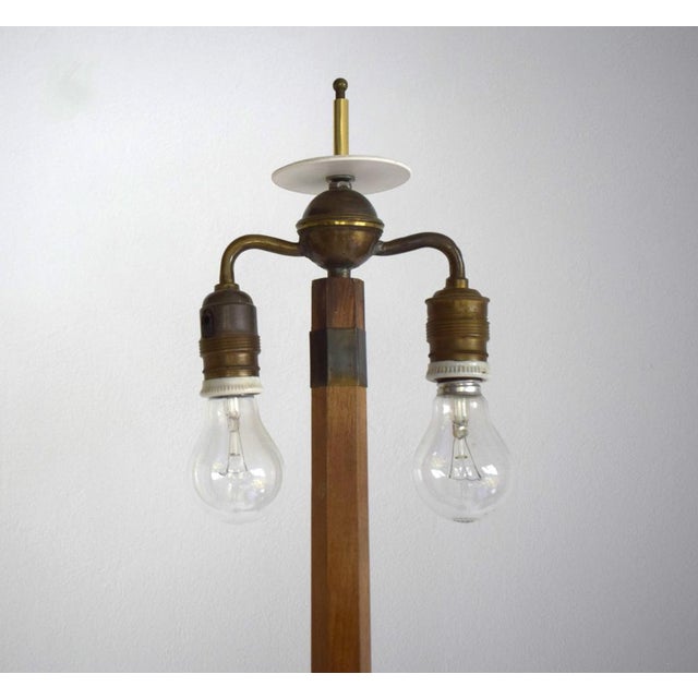 Floor Lamp by Josef Hoffmann for Wiener Werkstätte, 1890s For Sale - Image 9 of 11