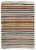 Textile Mid 20th Century Striped Colorful Turkish Rag Rug For Sale - Image 7 of 7