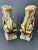 Ceramic Antique Chinese Foo Dog Guardian Lion Incense Burners - a Pair For Sale - Image 7 of 10