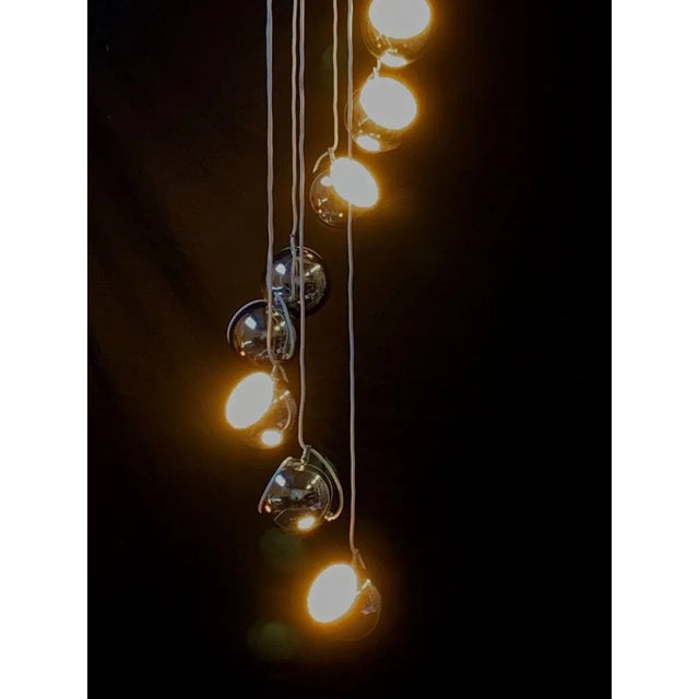 Vintage Italian Chandelier from Reggiani, 1970s For Sale - Image 10 of 12