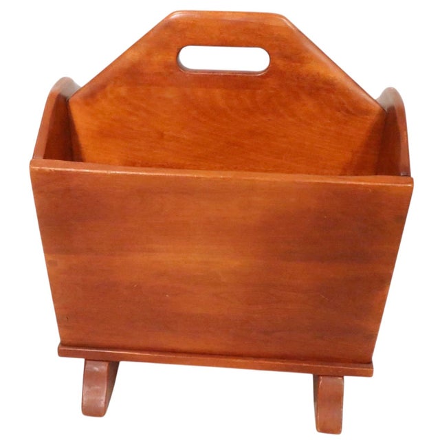 Mid 20th Century Mid 20th Century Rare Cushman Magazine Rack Model 5303 For Sale - Image 5 of 10