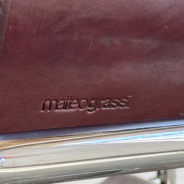 This set of four mg5 dining chairs is a masterclass in italian high-design, manufactured by the prestigious matteo grassi....