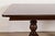 Baker Furniture Style Georgian Banded Mahogany Double Pedestal Extension Dining Table, Newly Refinished For Sale - Image 11 of 13
