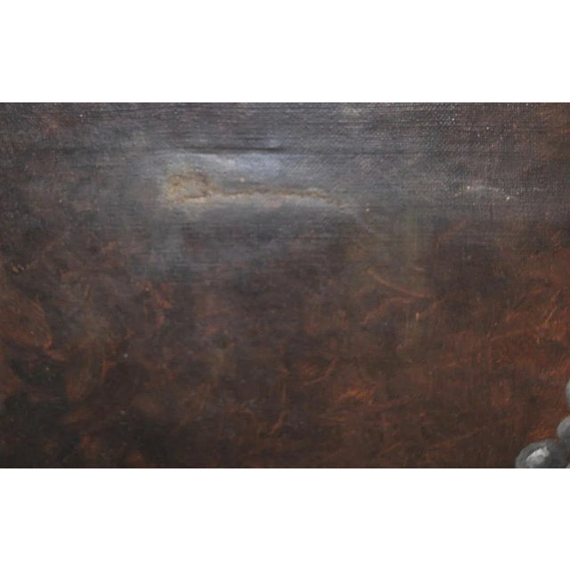 Green Late 19th Century Fruit Still Life Oil Painting For Sale - Image 8 of 9