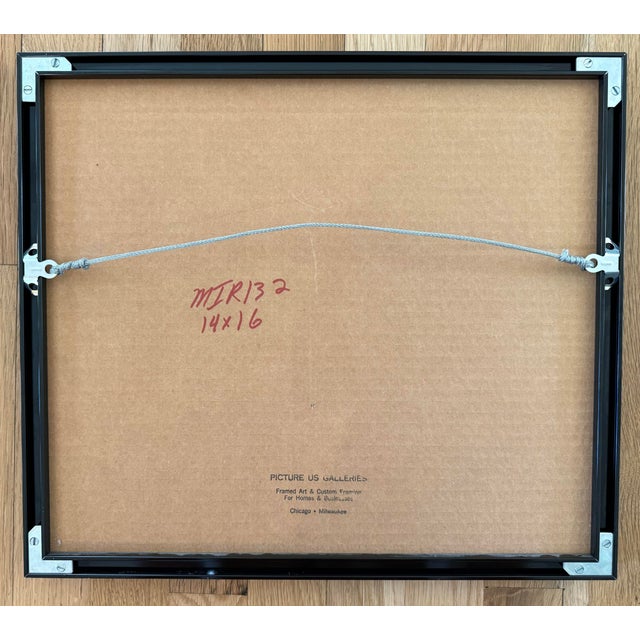 Framed Le Sourire Aux Ailes Flamboyantes by Joan Miro For Sale In Austin - Image 6 of 7