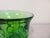 Mid Century Kosta Boda Signed Goran Warff Art Glass Green Pinched Bubble Vase For Sale - Image 11 of 18