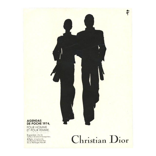 1974 French Christian Dior Fashion For Sale