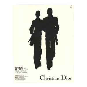 1974 French Christian Dior Fashion
