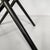 Italian Modern Black Wood and Metal Folding Chair, 1980s For Sale - Image 17 of 18