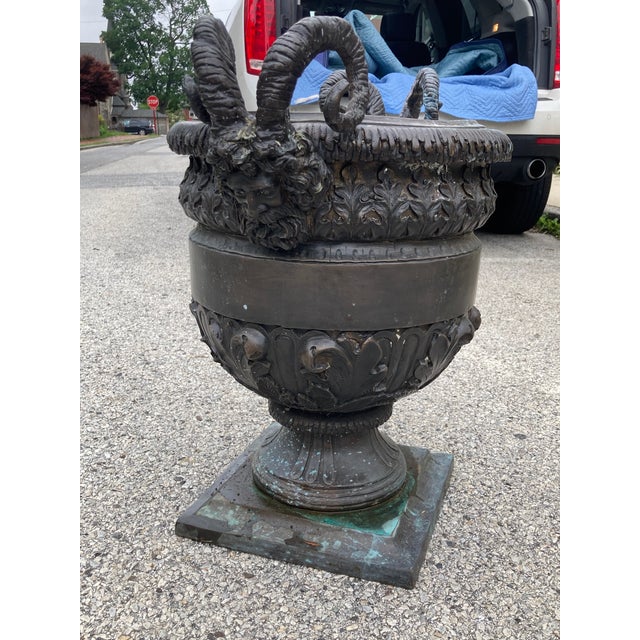 19th Century Bronze Gothic Planter For Sale - Image 4 of 9