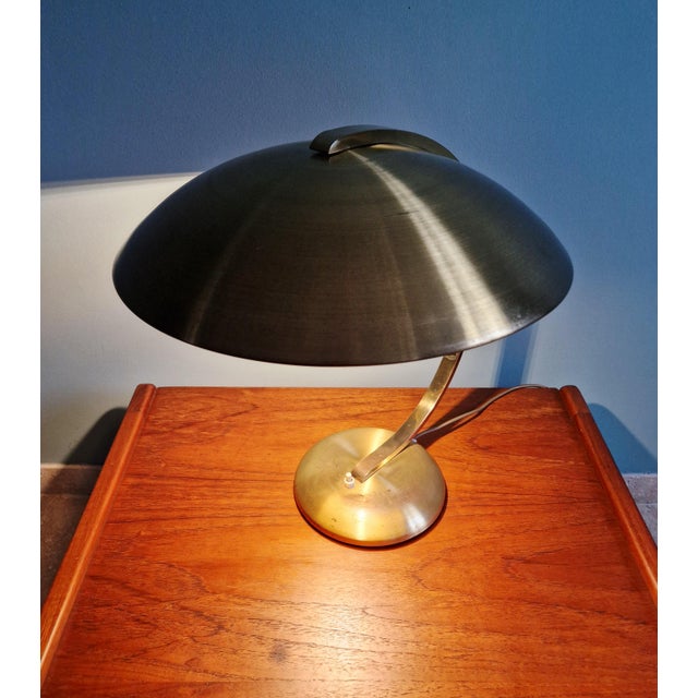 Bauhaus Table Lamp by Egon Hillebrand for Hillebrand Lighting, Germany, 1930s For Sale - Image 6 of 18