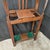 Oak Arts and Crafts Hallstand With Mirror and coat/hat hooks.