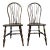 Vintage Windsor Style Chairs by Karpen Furniture - a Pair For Sale