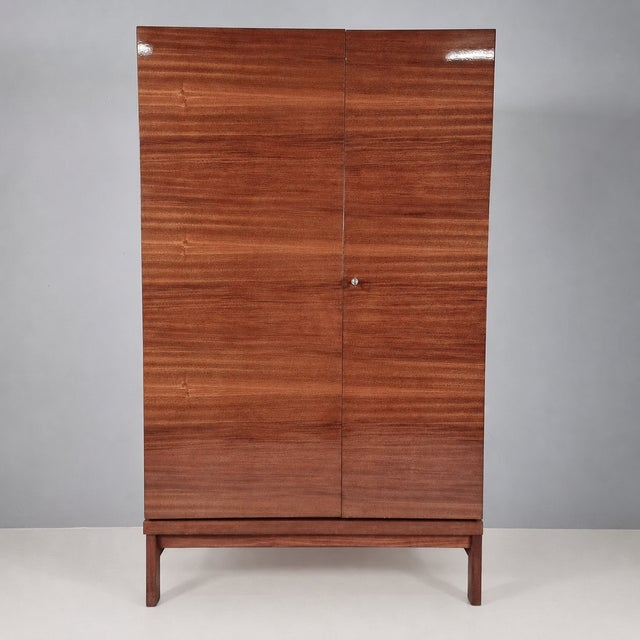 Vintage Wardrobe in Beech, 1970s For Sale - Image 11 of 11