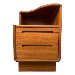 Mid-Century Teak Nightstand by Sun Cabinet For Sale