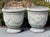 Pair Anduze-Form Planters, Festoon Relief, Glazed Terracotta For Sale - Image 4 of 16