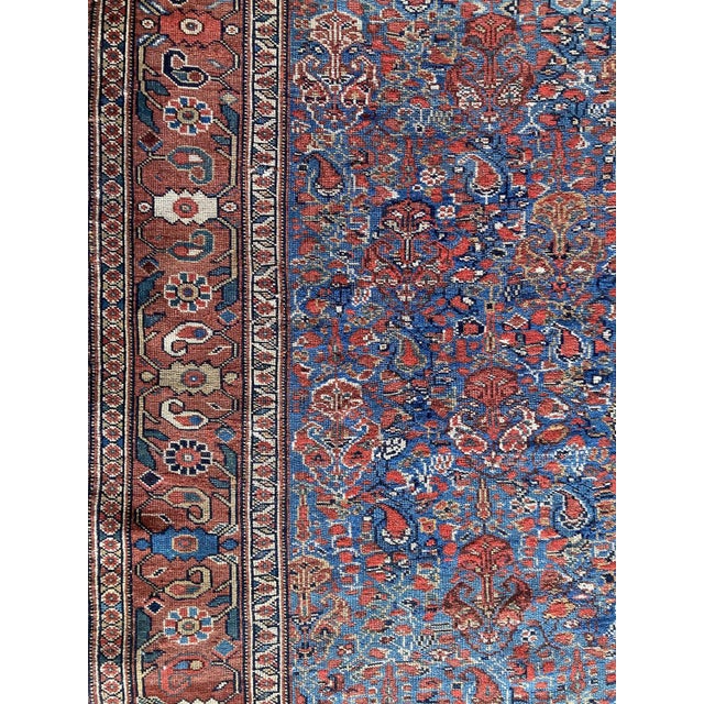 Afshar Wool Rug, 1890s For Sale - Image 12 of 17