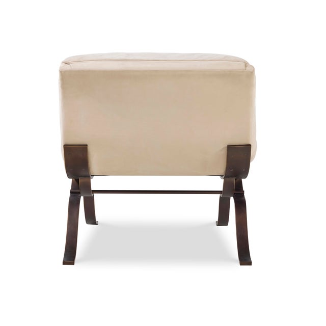 French Tara Shaw for Century Furniture Saint Laurent Lounge Chair For Sale - Image 3 of 7