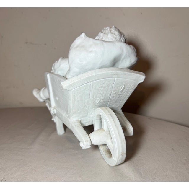 Large Antique 19th Century Parian Porcelain English Sleeping Boy Statue Figure For Sale - Image 12 of 16