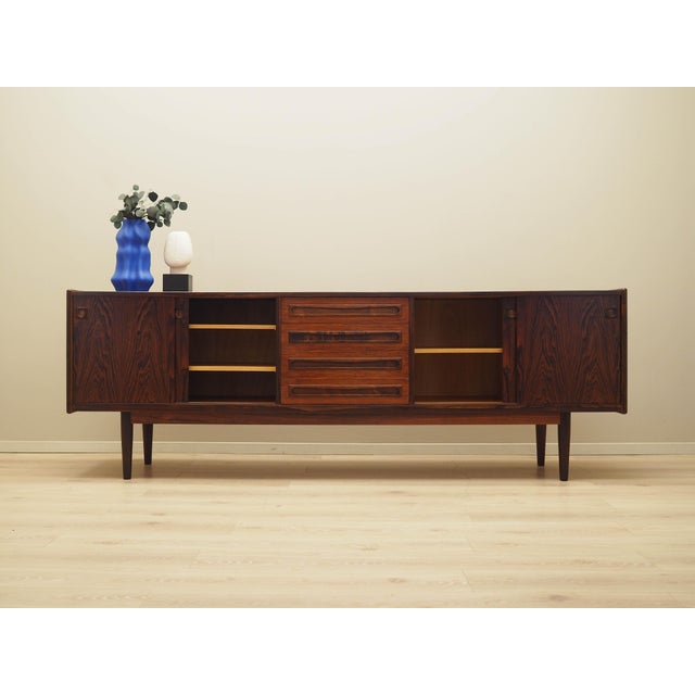 Danish Rosewood Sideboard by Johannes Andersen for Uldum Møbelfabrik, 1960s For Sale - Image 3 of 17
